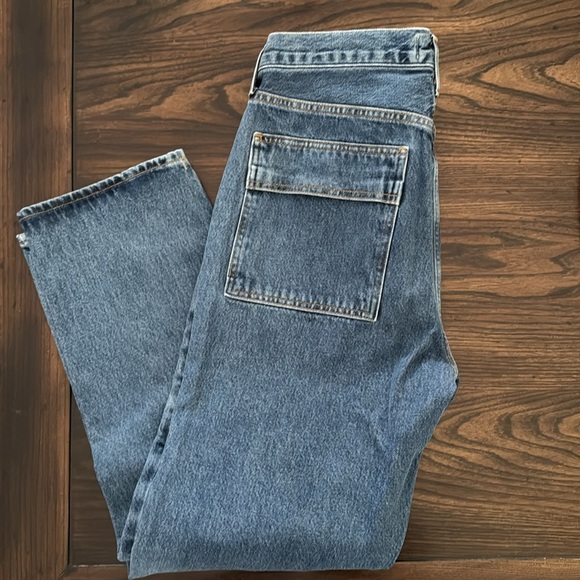 NEW AGOLDE Cooper Straight Cargo Jeans, Size 29 - Picture 3 of 5